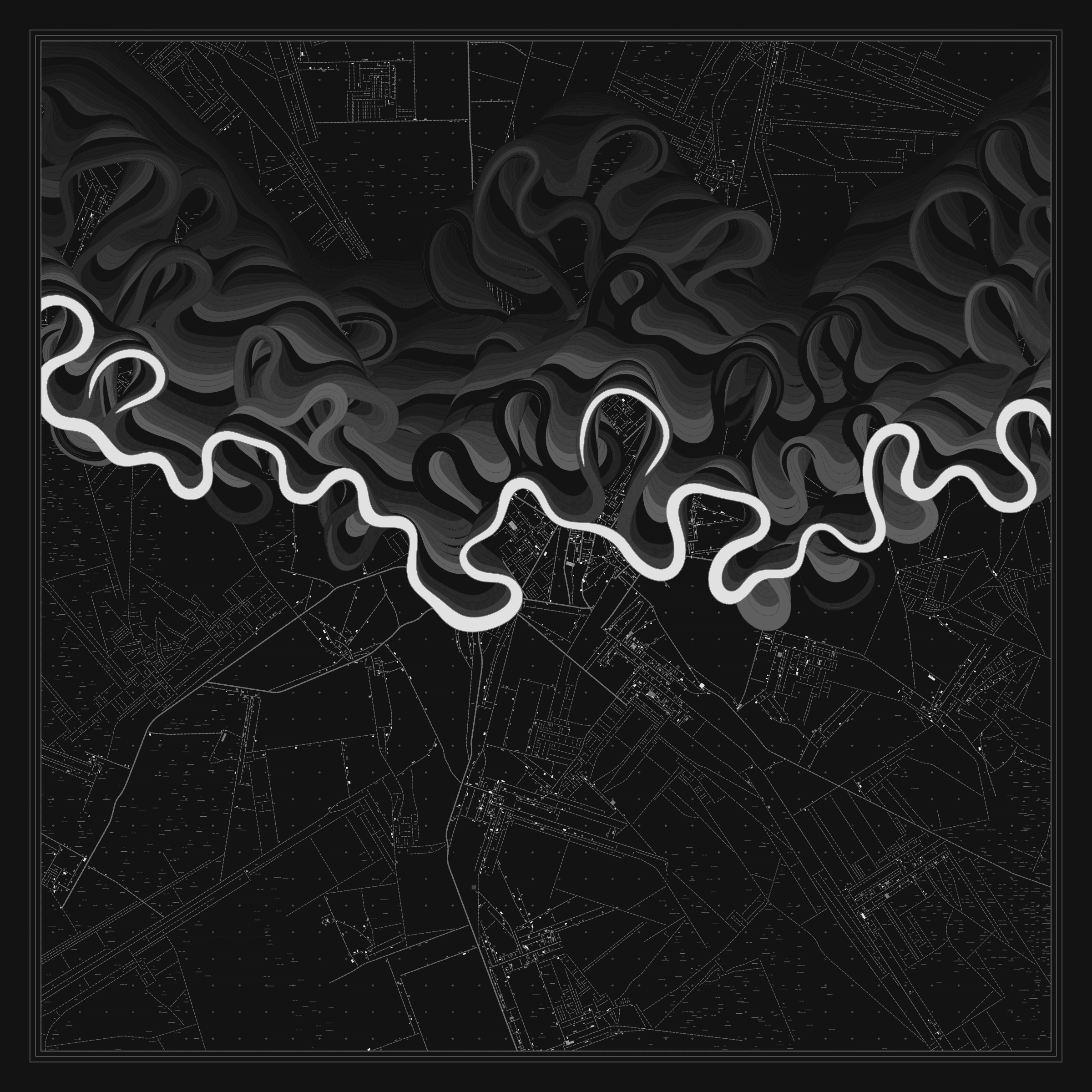 Ancient Courses of Fictional Rivers