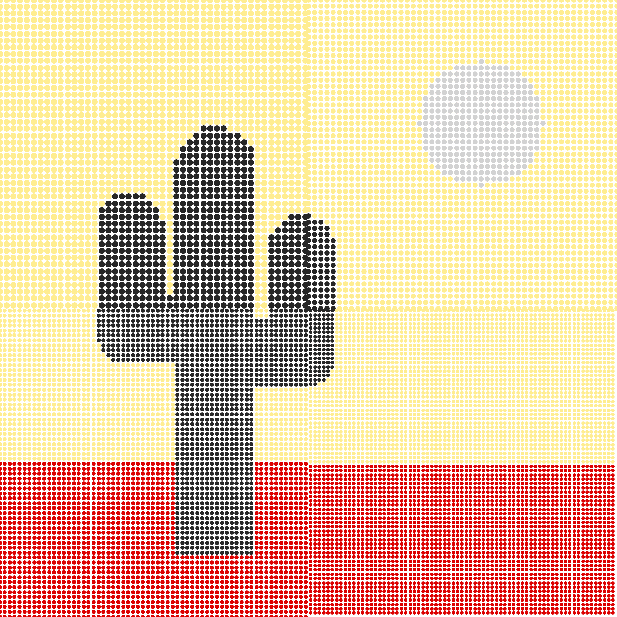Patchwork Saguaros